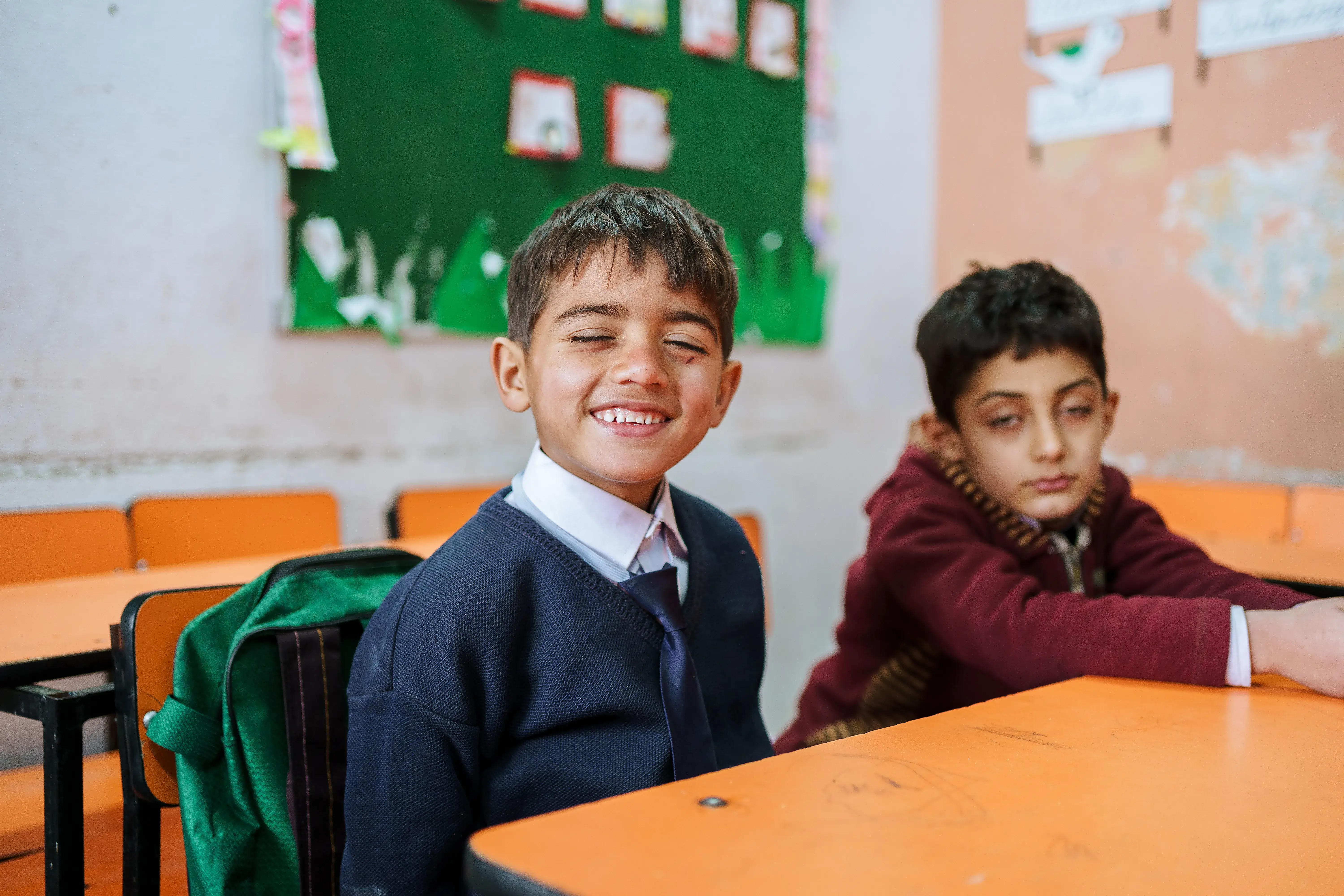 Smiling children
